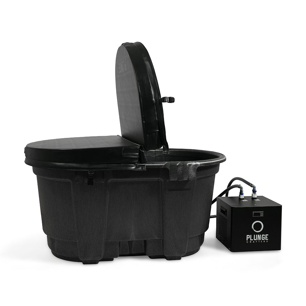 Insulated Stock Tank Cover - 100 Gallon - Black
