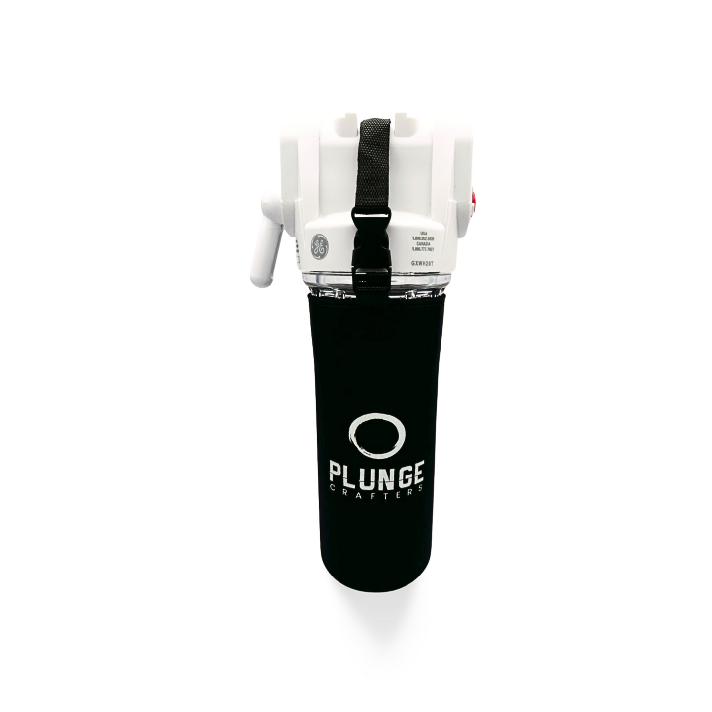 Cold Plunge filter housing insulated condensation sleeve