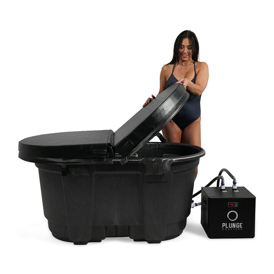 Insulated Stock Tank Cover - 100 Gallon - Black