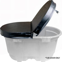 Insulated Stock Tank Cover - 150 Gallon - Black