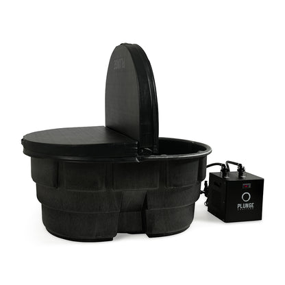 Insulated Stock Tank Cover - 150 Gallon - Black