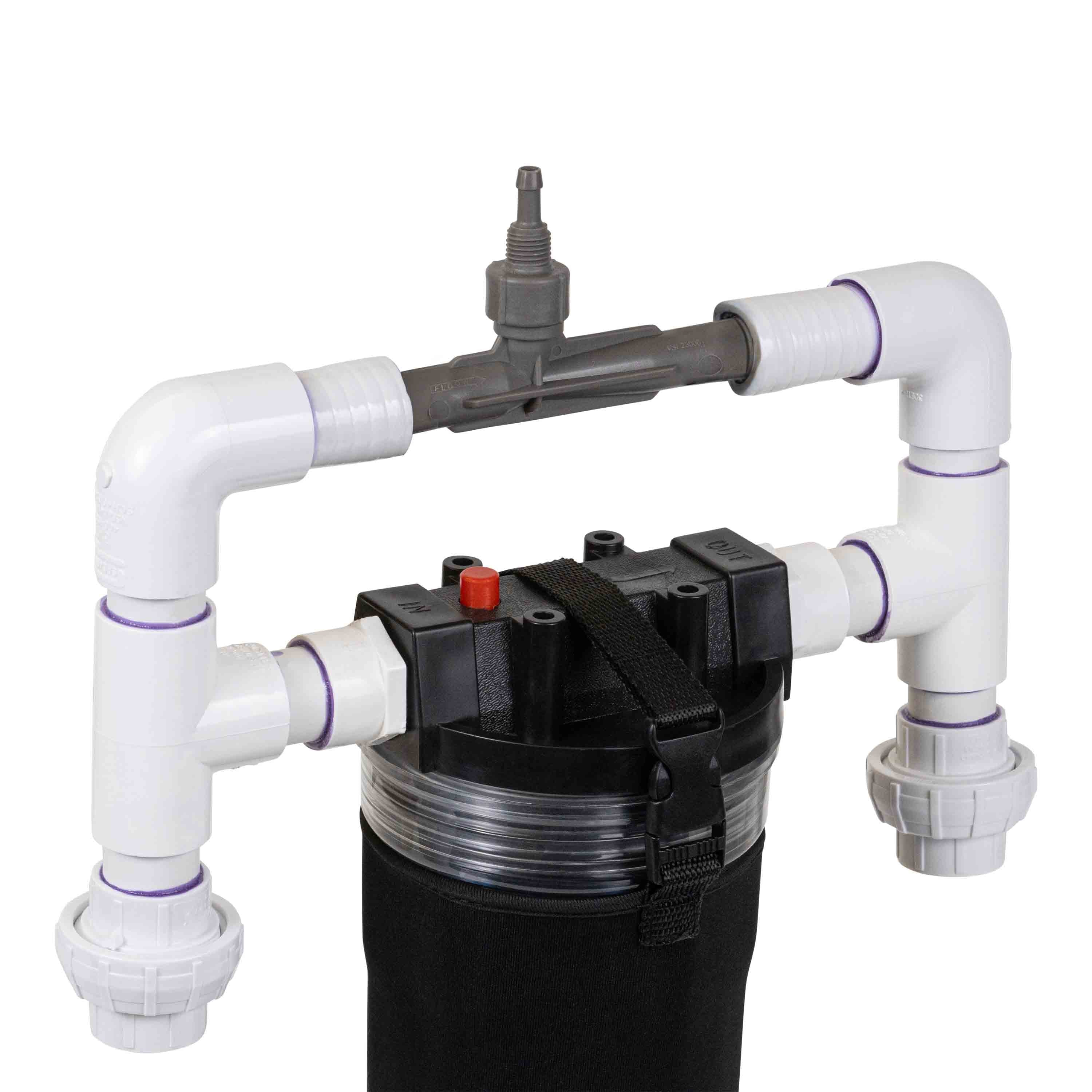 Condensation Line Filter Cold Plunge Water Filter Plumbing Bundle with Ozone Venturi