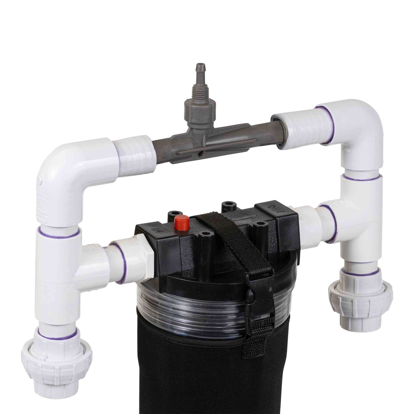 Cold plunge filter assembly 