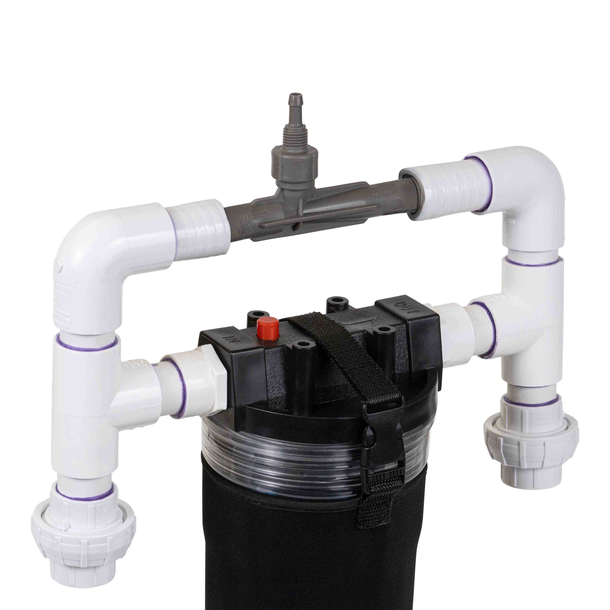 Cold plunge filter assembly 