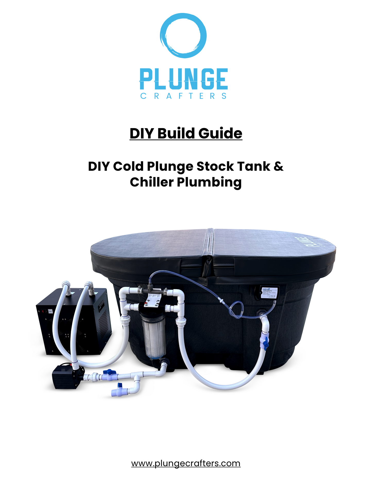 DIY Cold Plunge Stock Tank - Chiller Plumbing Build Guide