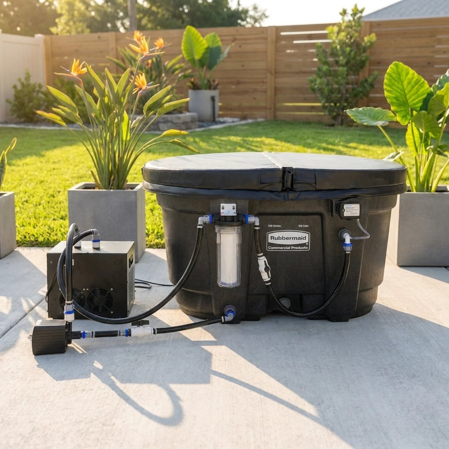 DIY Cold Plunge Quick Connect Kit