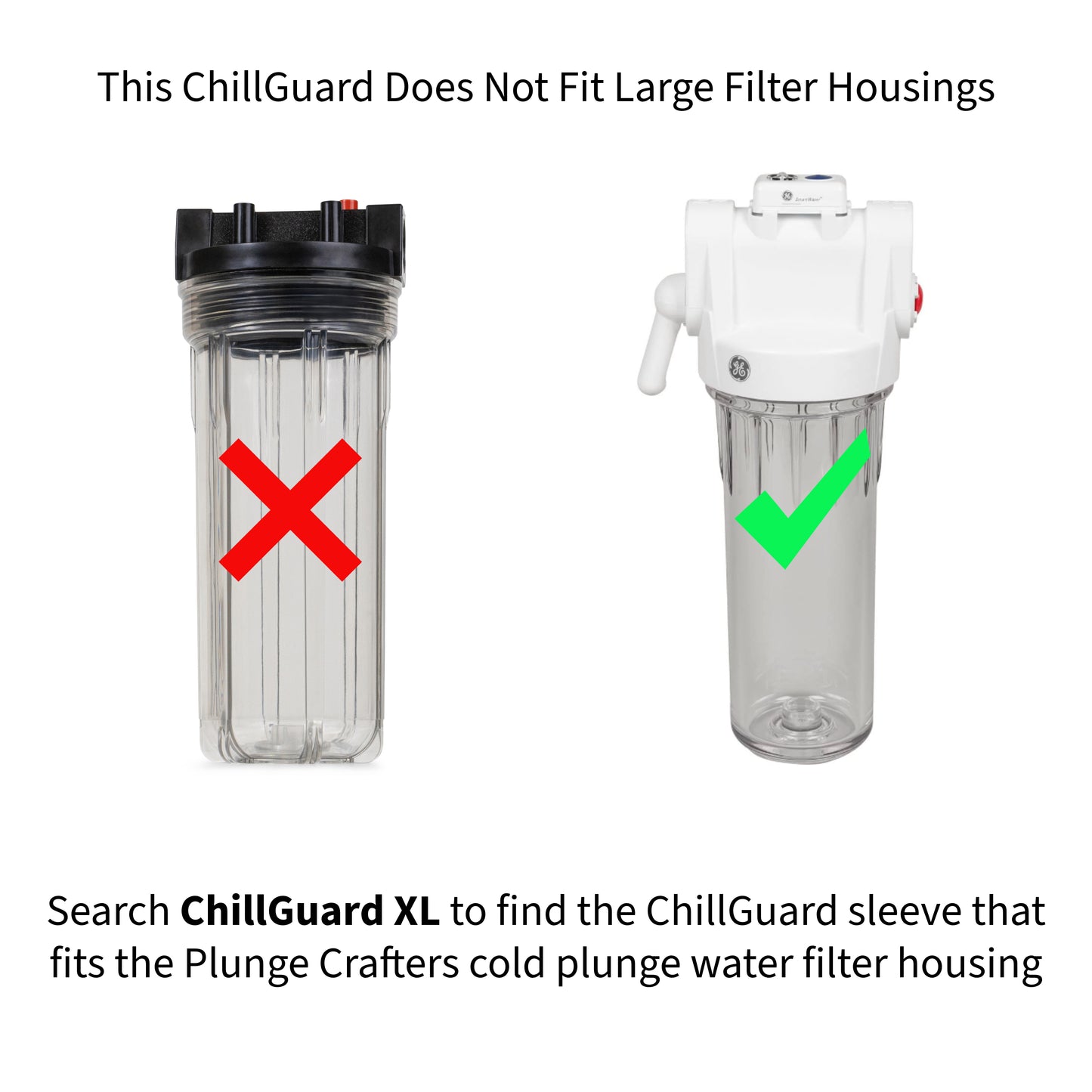 ChillGuard - Cold Plunge Insulated Filter Housing Cover - GE Filter Housing