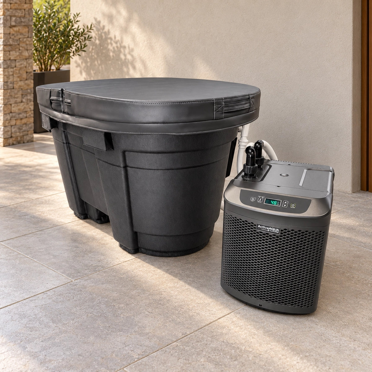 DIY Cold Plunge Kit with Active Aqua Chiller