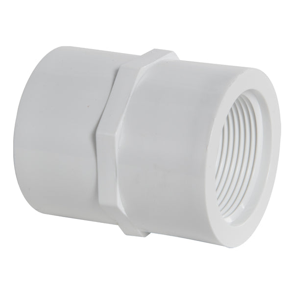 3/4" Schedule 40 PVC Threaded FPT Coupling