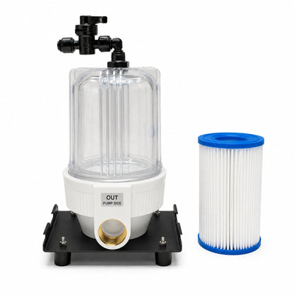 5" Cold Plunge Filter Housing with 20 Micron Filter