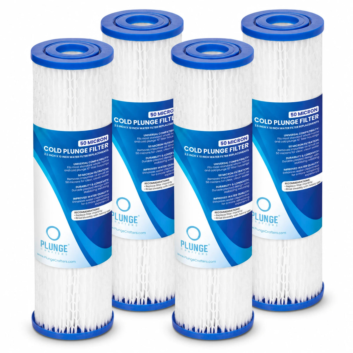 Cold Plunge 10 x 2.5 Inch Water Filters